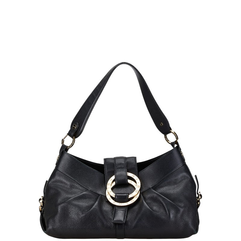 Bvlgari Chandra Leather Shoulder Bag