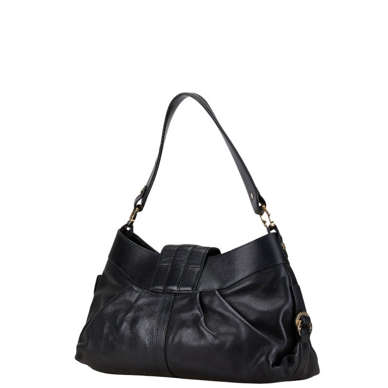 Bvlgari Chandra Leather Shoulder Bag