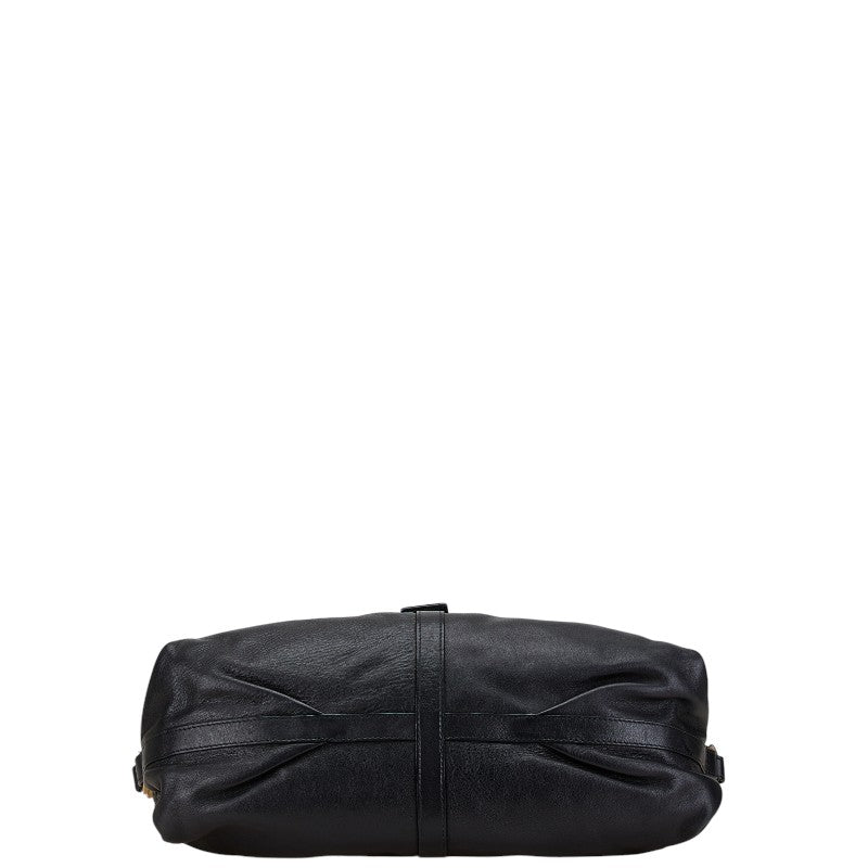 Bvlgari Chandra Leather Shoulder Bag