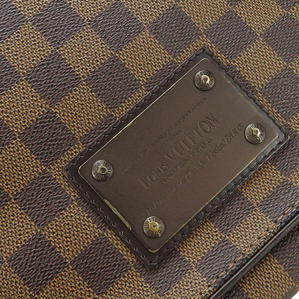 Louis Vuitton Damier Canvas Brooklyn PM Shoulder Bag