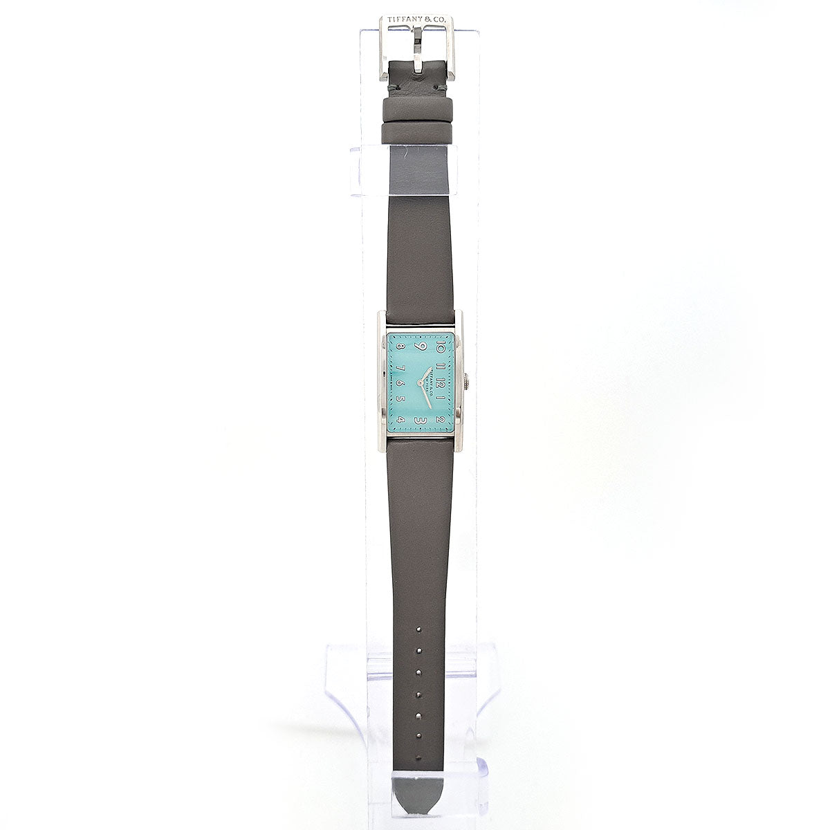 Tiffany & Co Stainless Steel Leather Quartz Watch