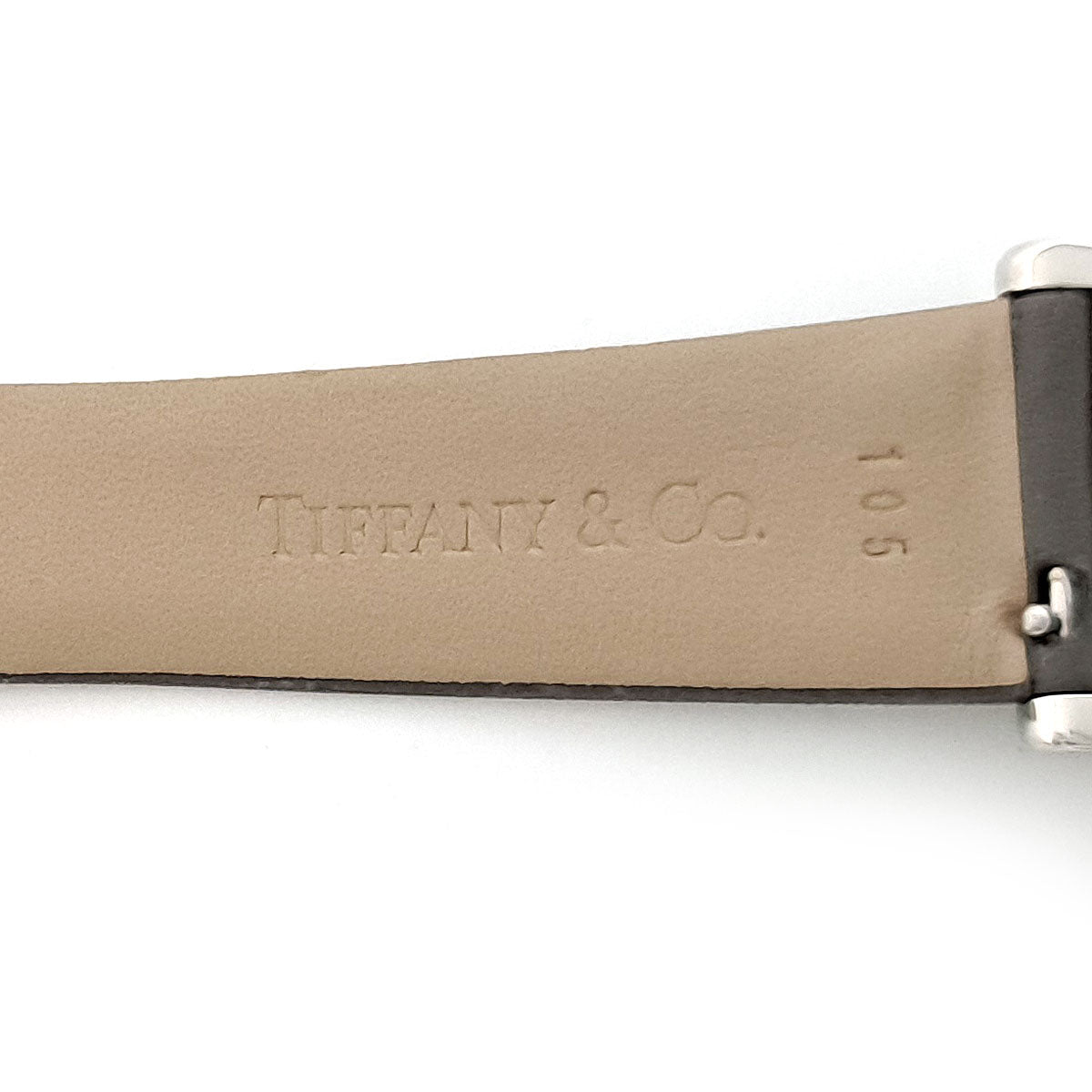 Tiffany & Co Stainless Steel Leather Quartz Watch