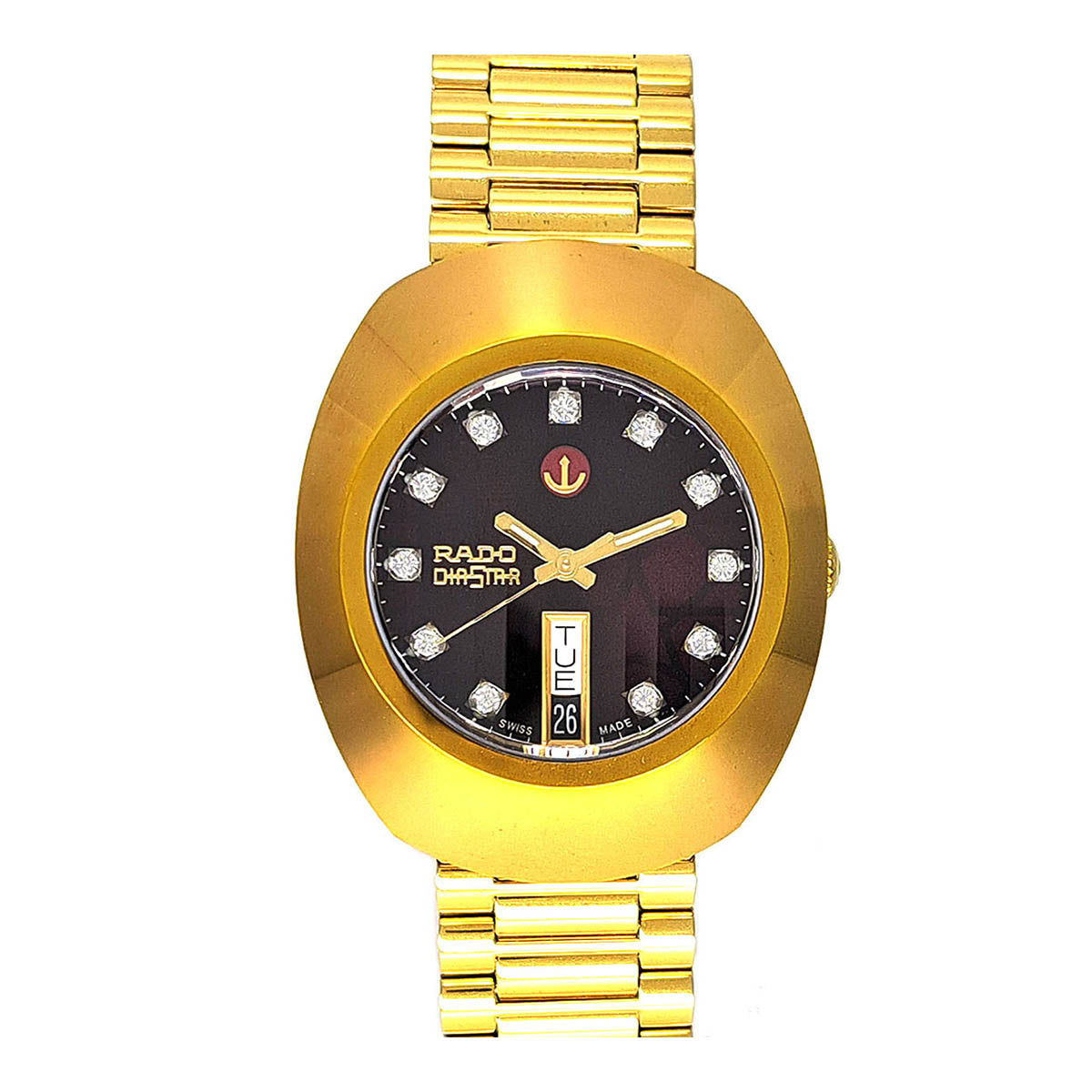 Rado Watch R12413573 Gold Plated Stainless Steel Automatic