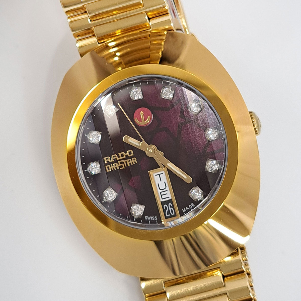 Rado Watch R12413573 Gold Plated Stainless Steel Automatic