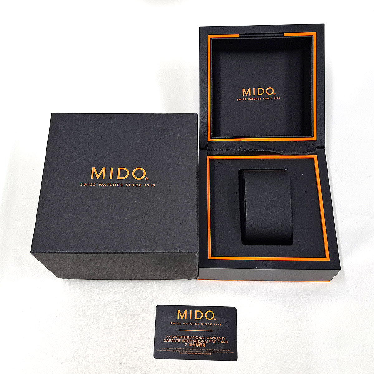 Mido Stainless Steel Leather Automatic Watch M040407A