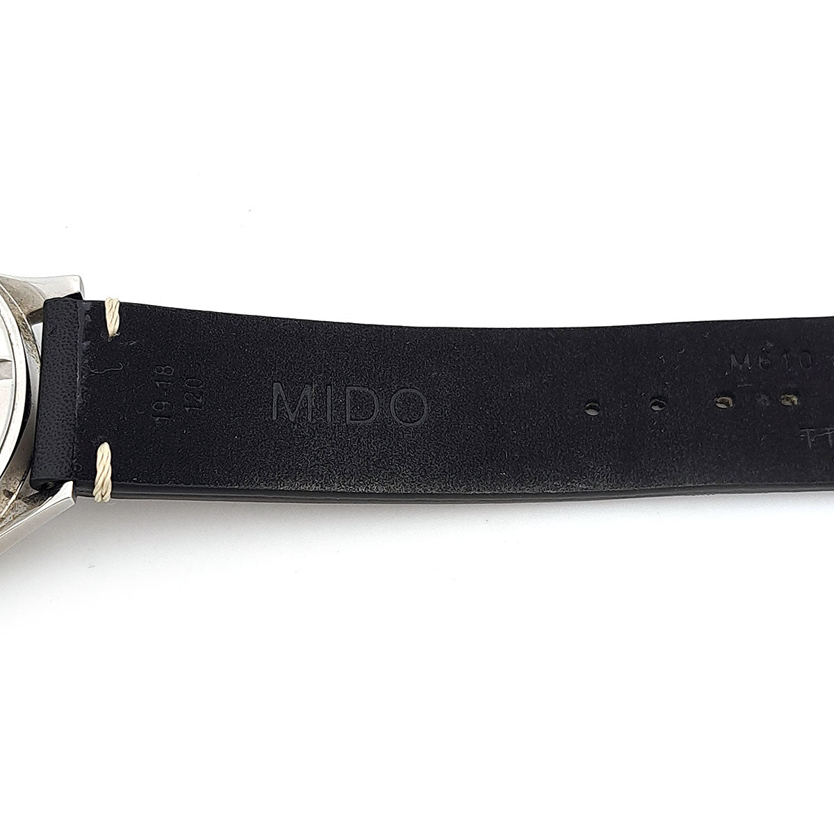 Mido Stainless Steel Leather Automatic Watch M040407A