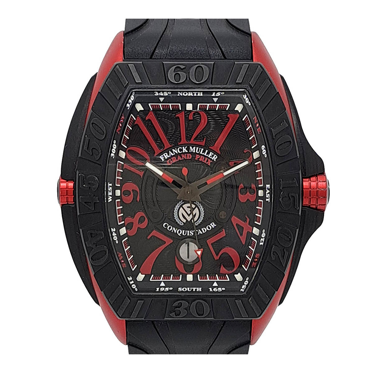 Franck Muller Titanium Rubber Automatic Watch 8900SCJ