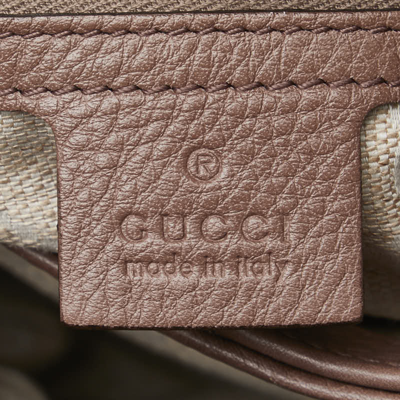 Gucci Bamboo Leather Handbag 2WAY