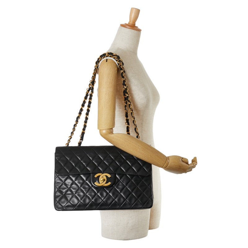 Chanel Matelasse 34 Lambskin Shoulder Bag