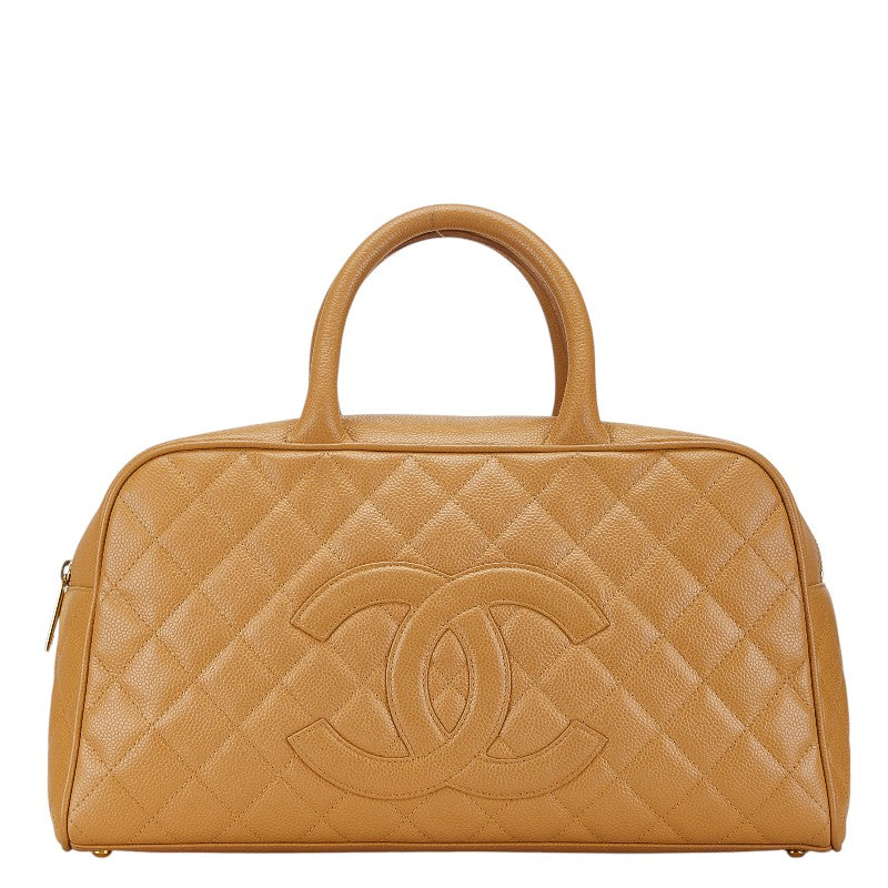 Chanel Caviar Matelasse Coco Bowling Bag