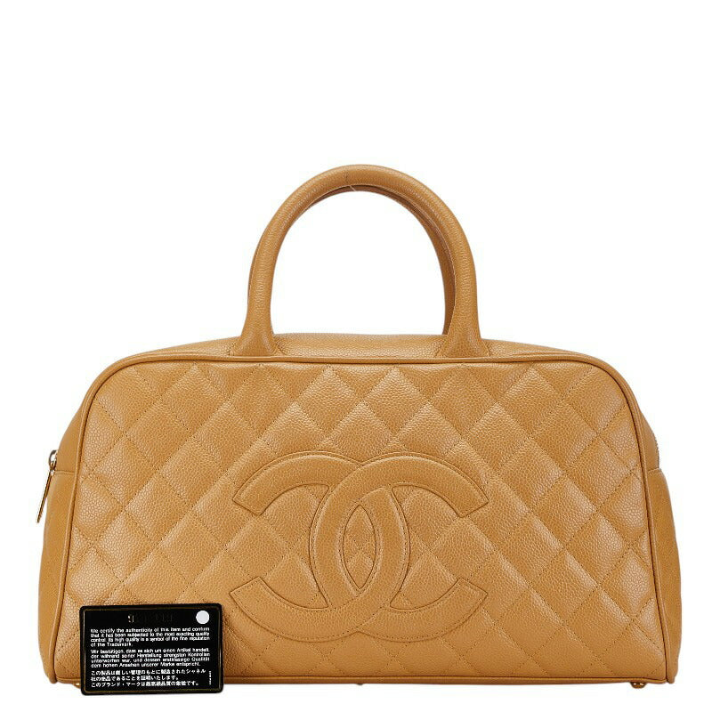 Chanel Caviar Matelasse Coco Bowling Bag