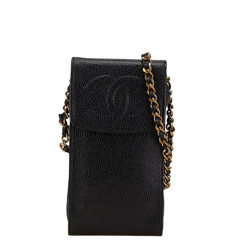 Chanel Caviar Skin Cigarette Case