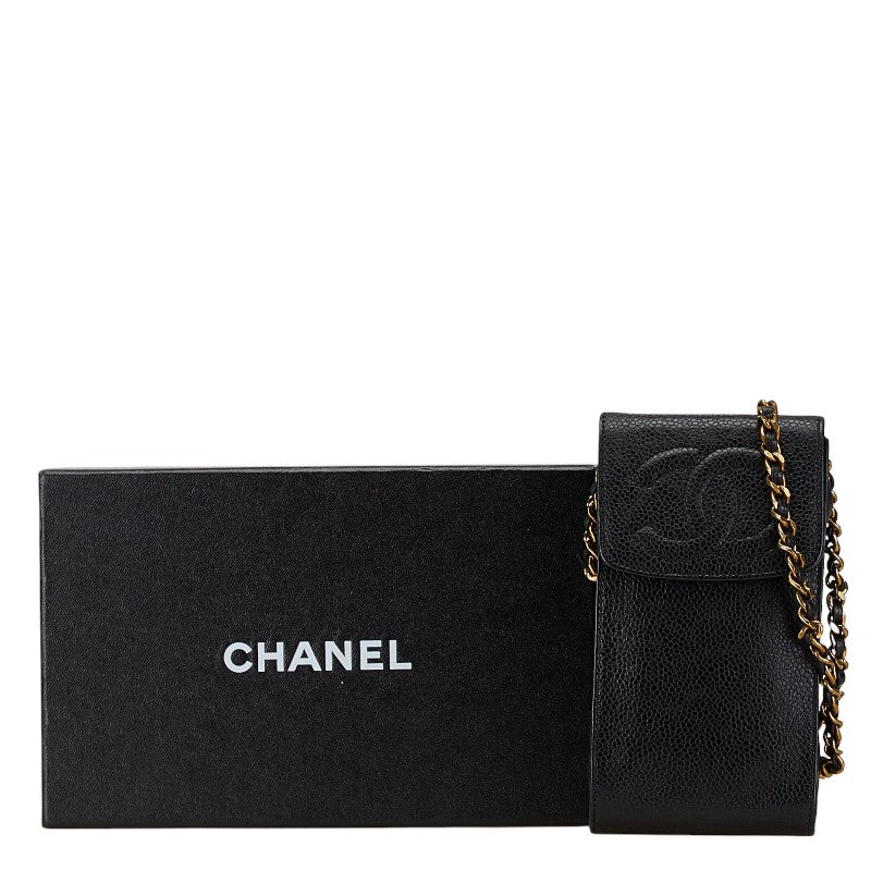 Chanel Caviar Skin Cigarette Case