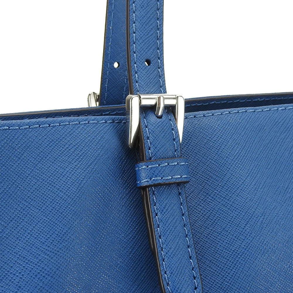 Michael Kors Leather Tote Bag Blue