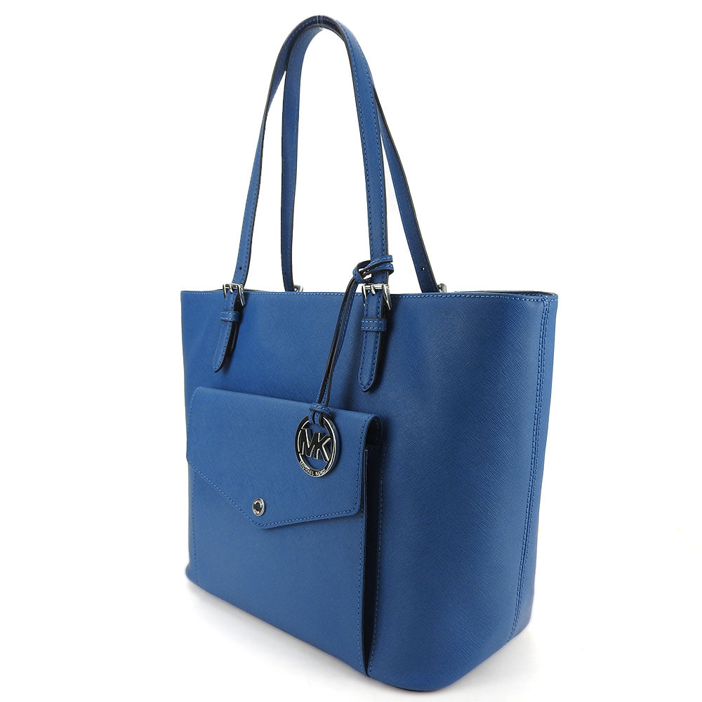 Michael Kors Leather Tote Bag Blue