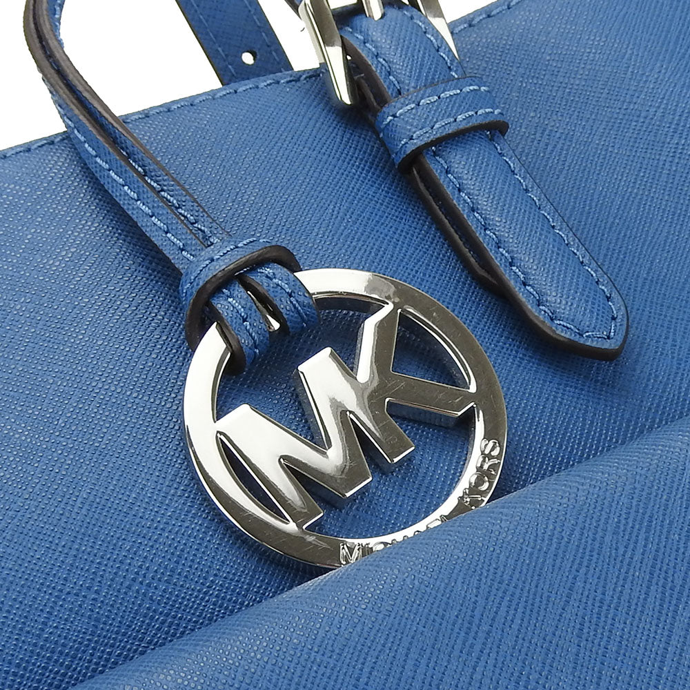 Michael Kors Leather Tote Bag Blue