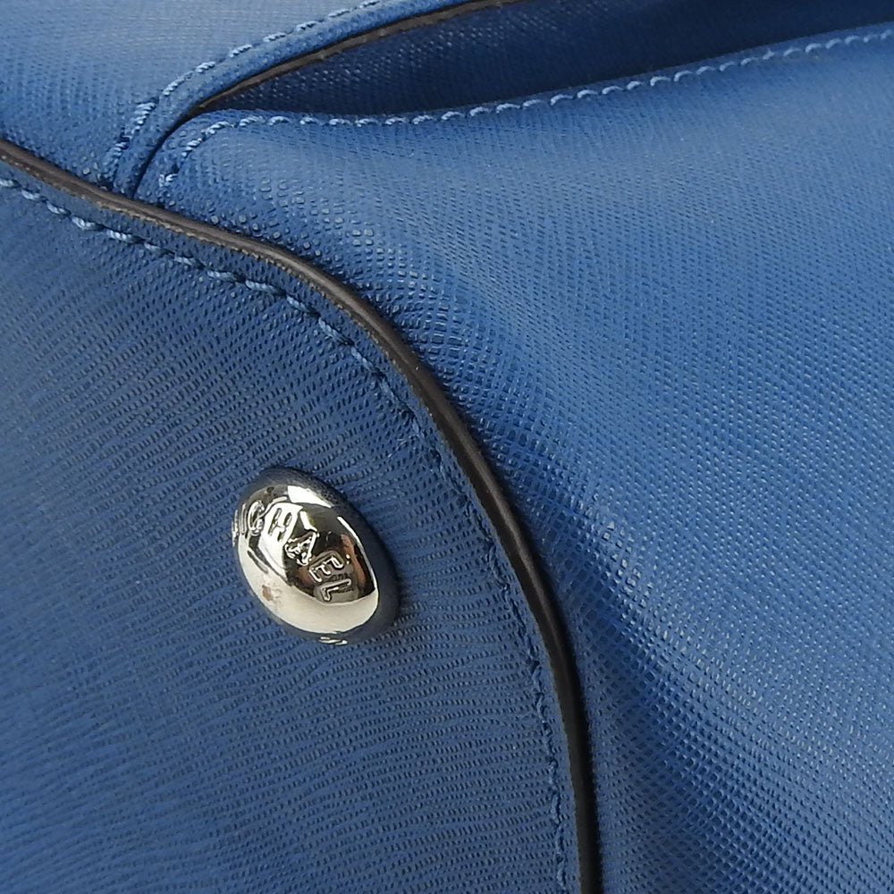 Michael Kors Leather Tote Bag Blue