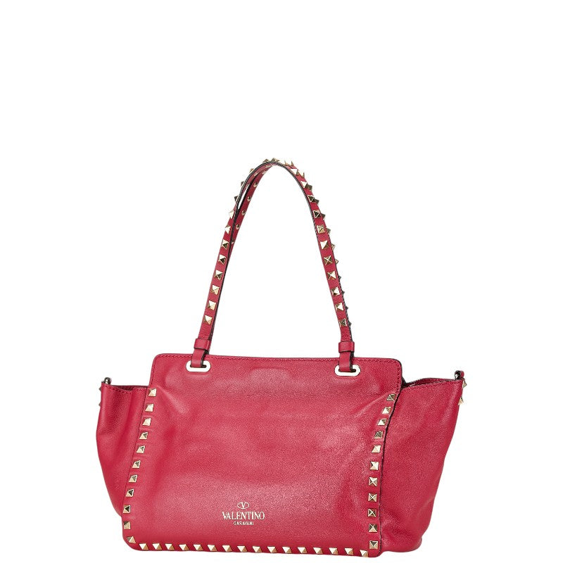 Valentino Rockstuds Leather 2WAY Tote Bag