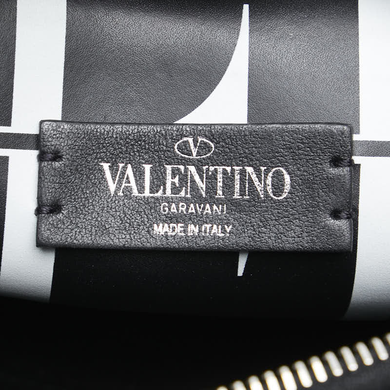 Valentino Leather Logo Body Waist Shoulder Bag