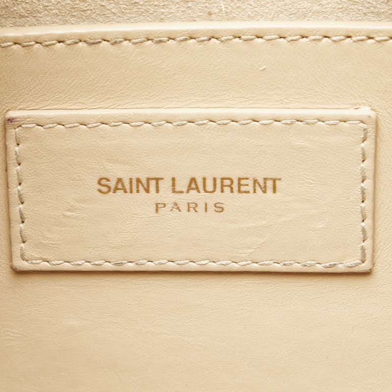 Yves Saint Laurent Leather Baby Duffle Handbag