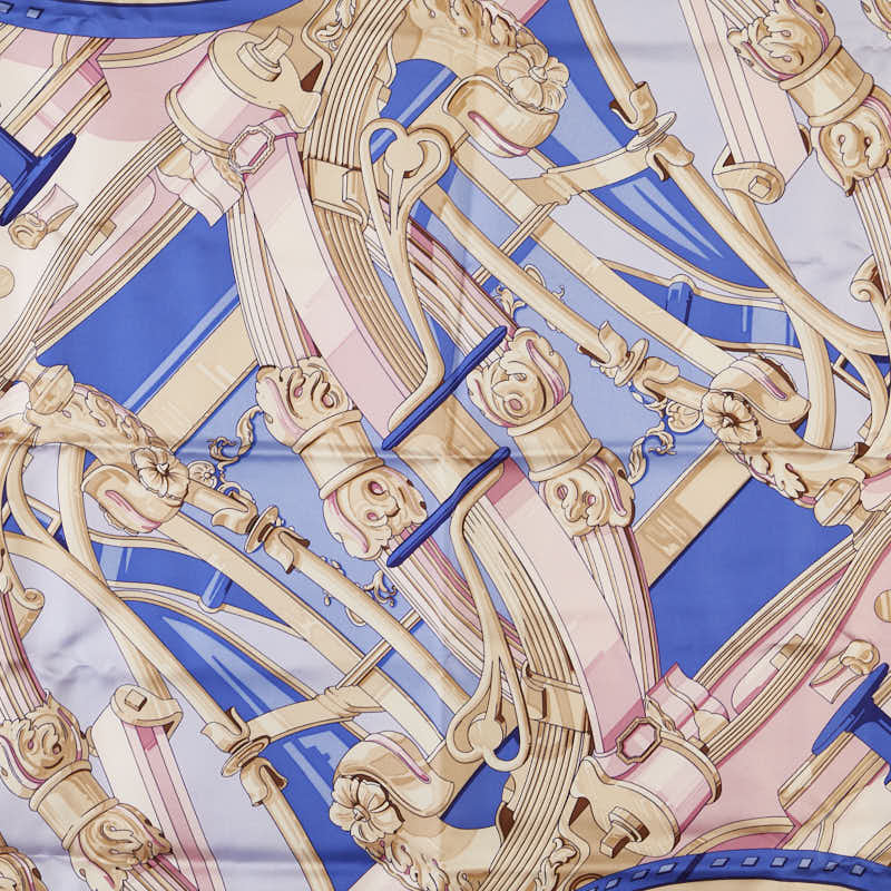 Hermes Silk Scarf RYTHMES DU MONDE