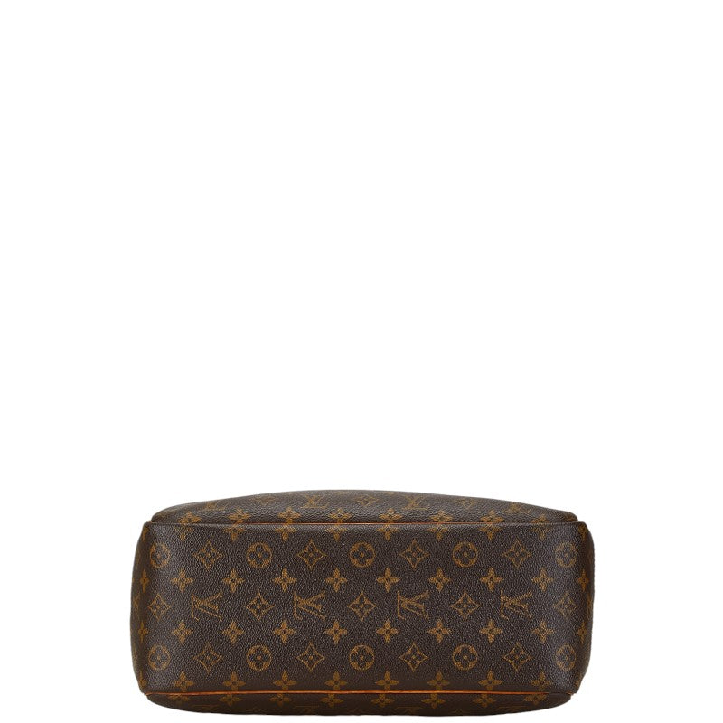 Louis Vuitton Monogram Deauville Handbag Brown