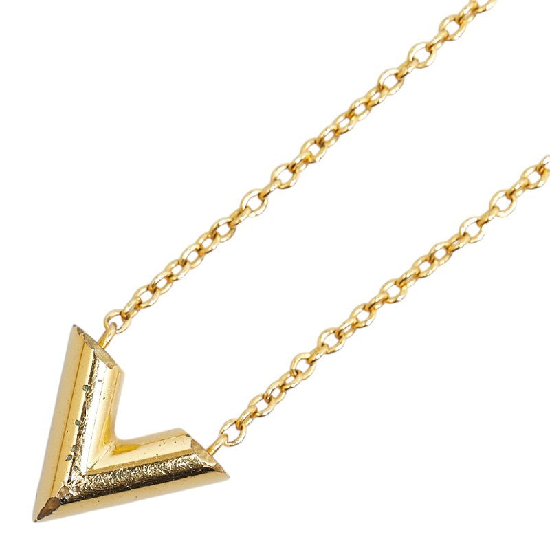 Louis Vuitton Essential V Necklace M61083 in Very Good Condition