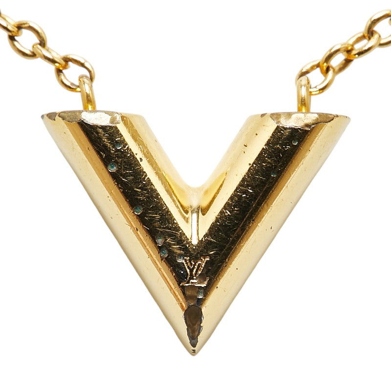 Louis Vuitton Essential V Necklace M61083 in Very Good Condition