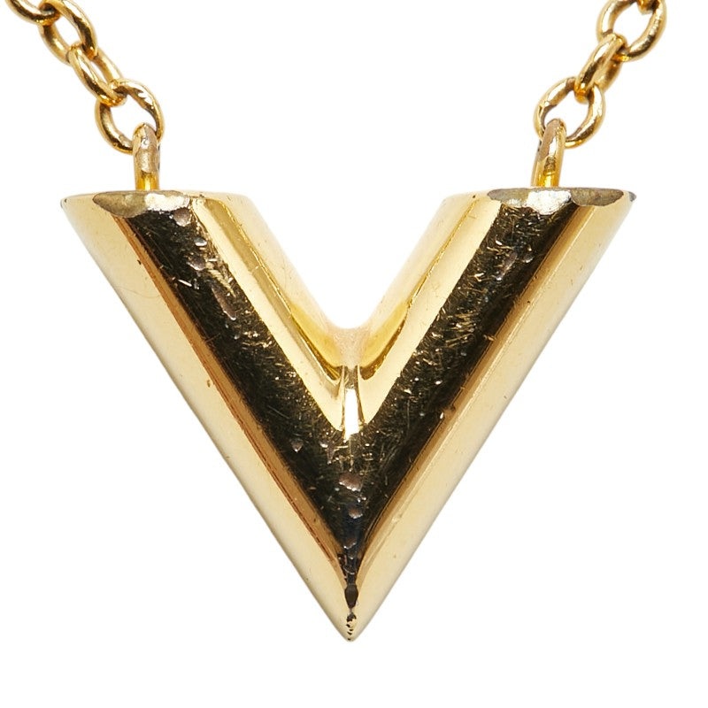 Louis Vuitton Essential V Necklace M61083 in Very Good Condition