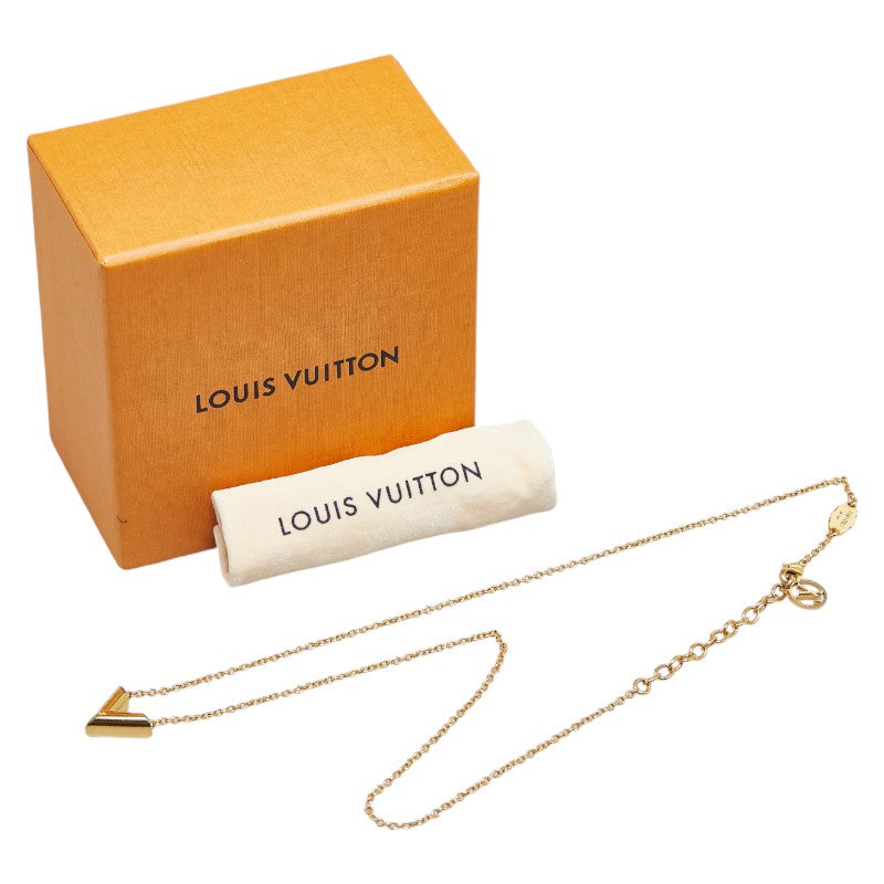 Louis Vuitton Essential V Necklace M61083 in Very Good Condition