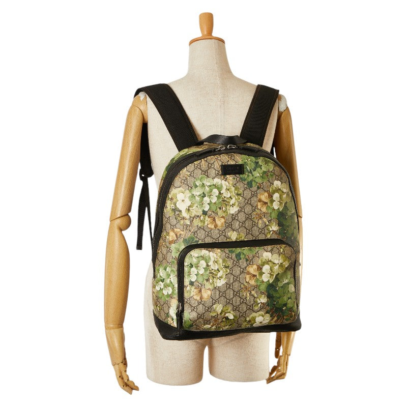 Gucci GG Blooms Supreme Backpack Beige