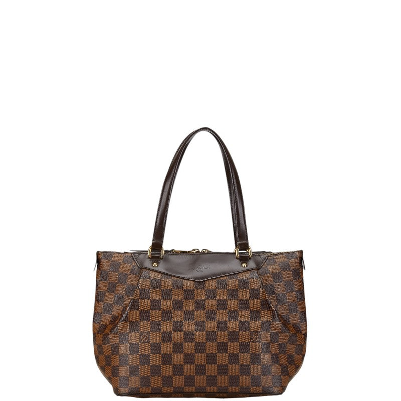 Louis Vuitton Damier Westminster PM Handbag Brown in Very Good Condition