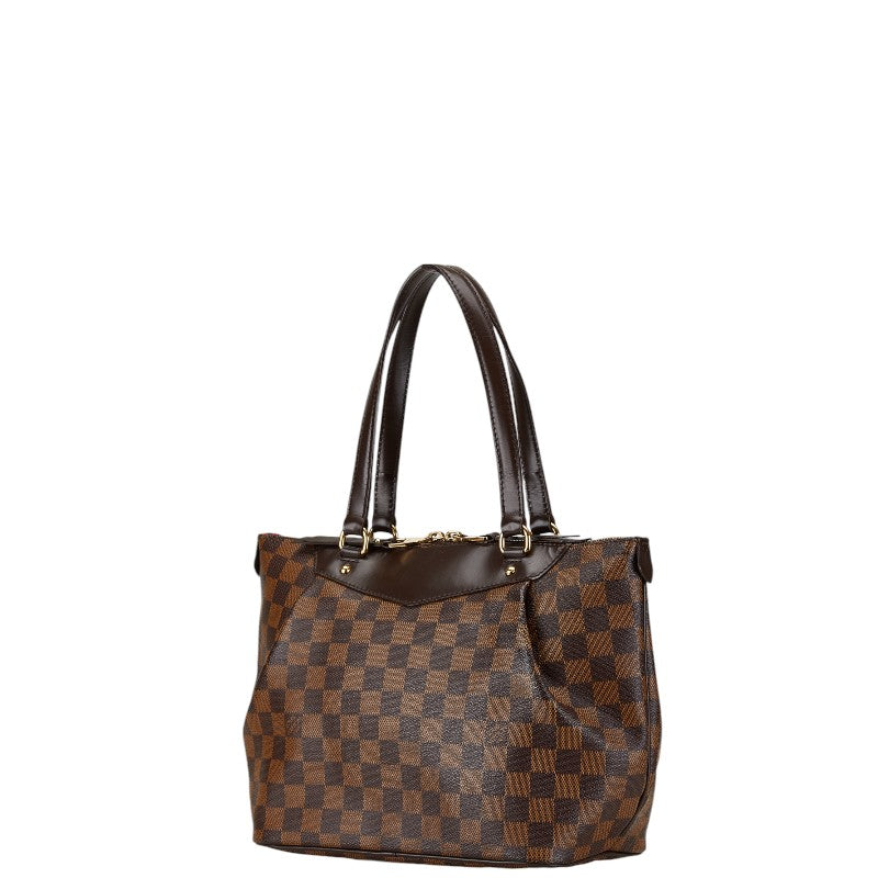 Louis Vuitton Damier Westminster PM Handbag Brown in Very Good Condition