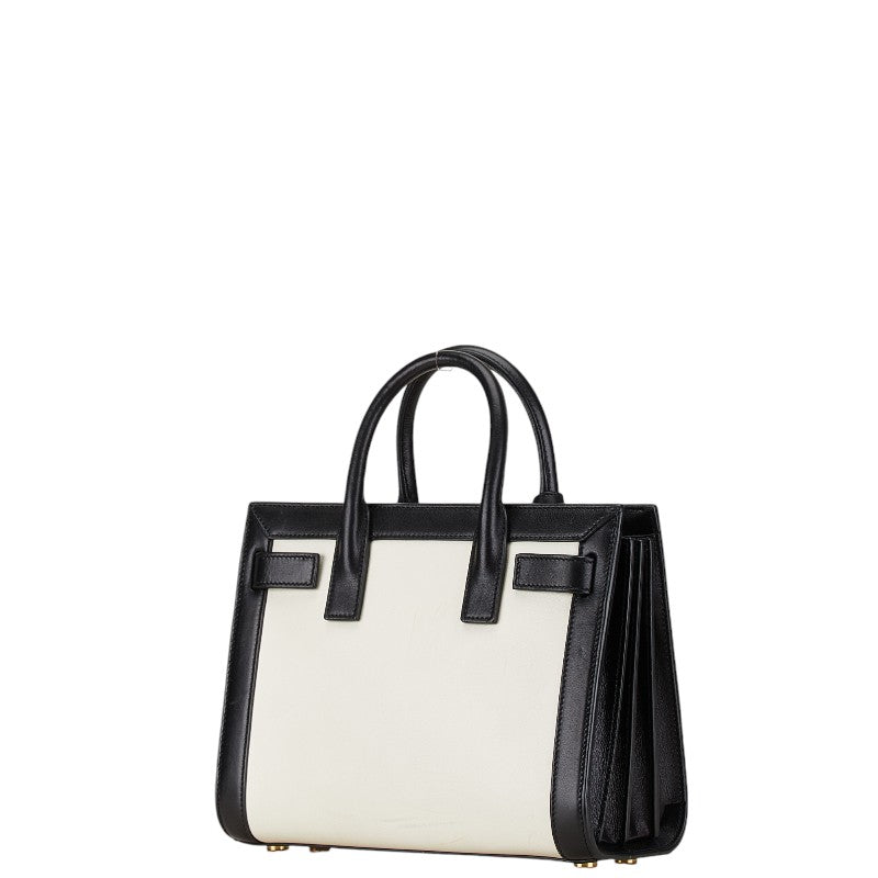 Saint Laurent Classic Baby Sac de Jour Leather Handbag