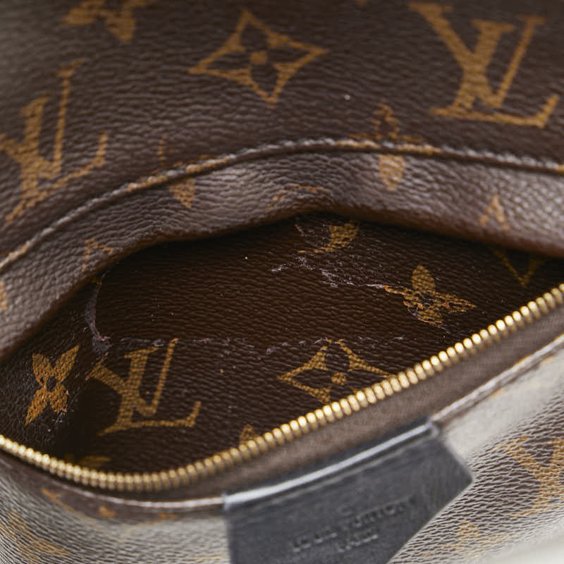 Louis Vuitton Monogram Palm Springs Mini Backpack Brown in Very Good Condition