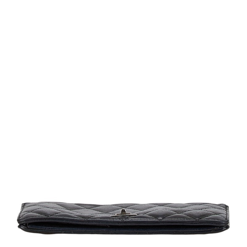 Chanel Matelasse Long Wallet A35304 Black