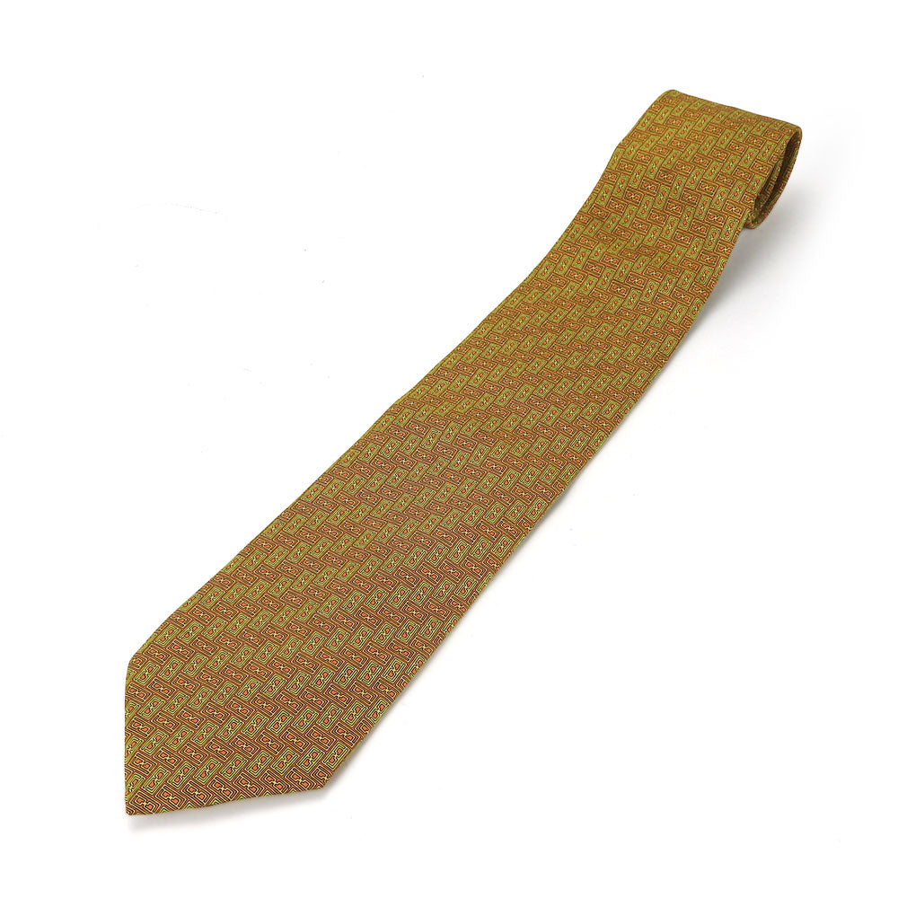 Fendi Silk Tie Green