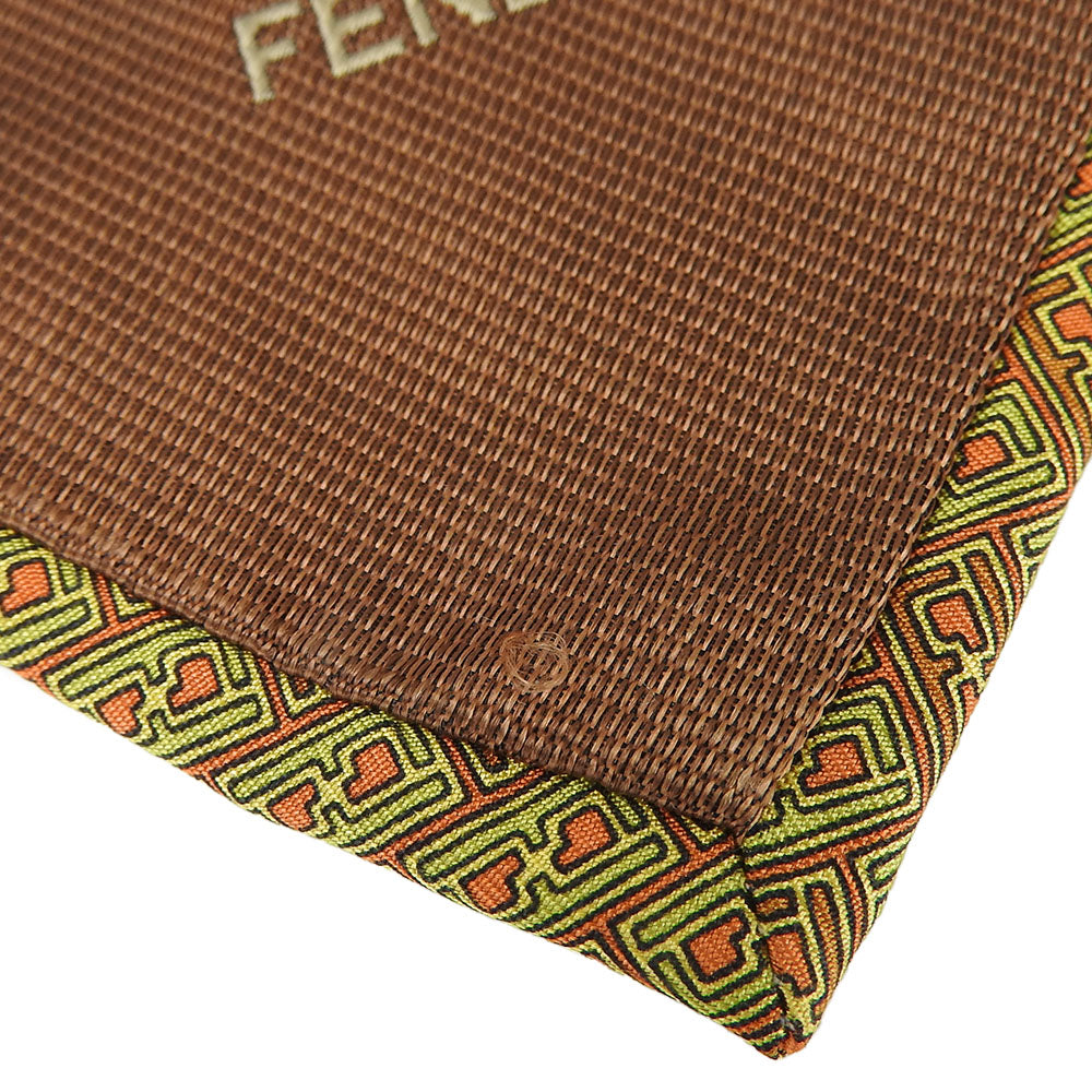 Fendi Silk Tie Green