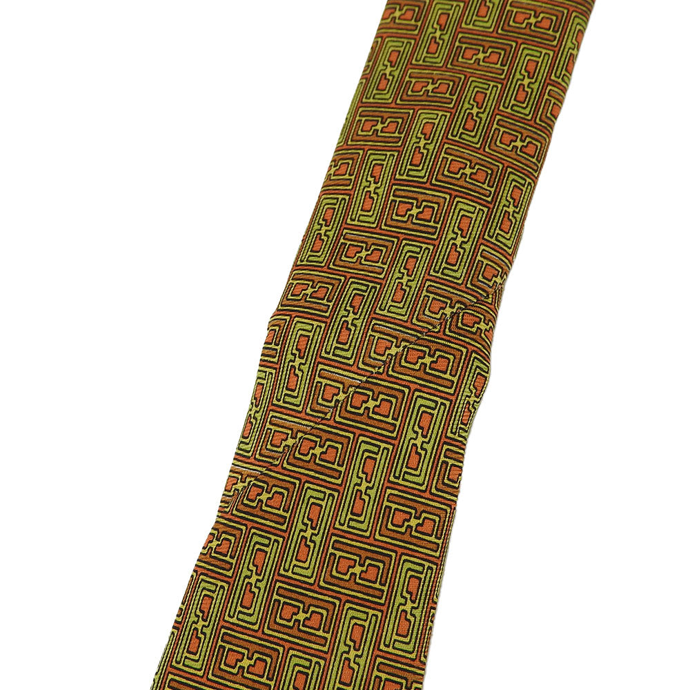 Fendi Silk Tie Green