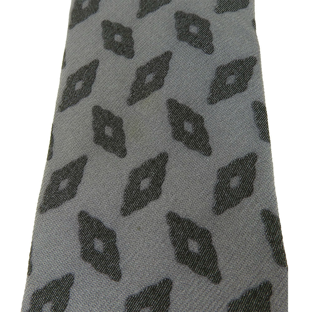 Giorgio Armani Silk Tie Navy Gray