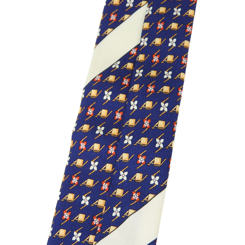 Salvatore Ferragamo Silk Tie Navy