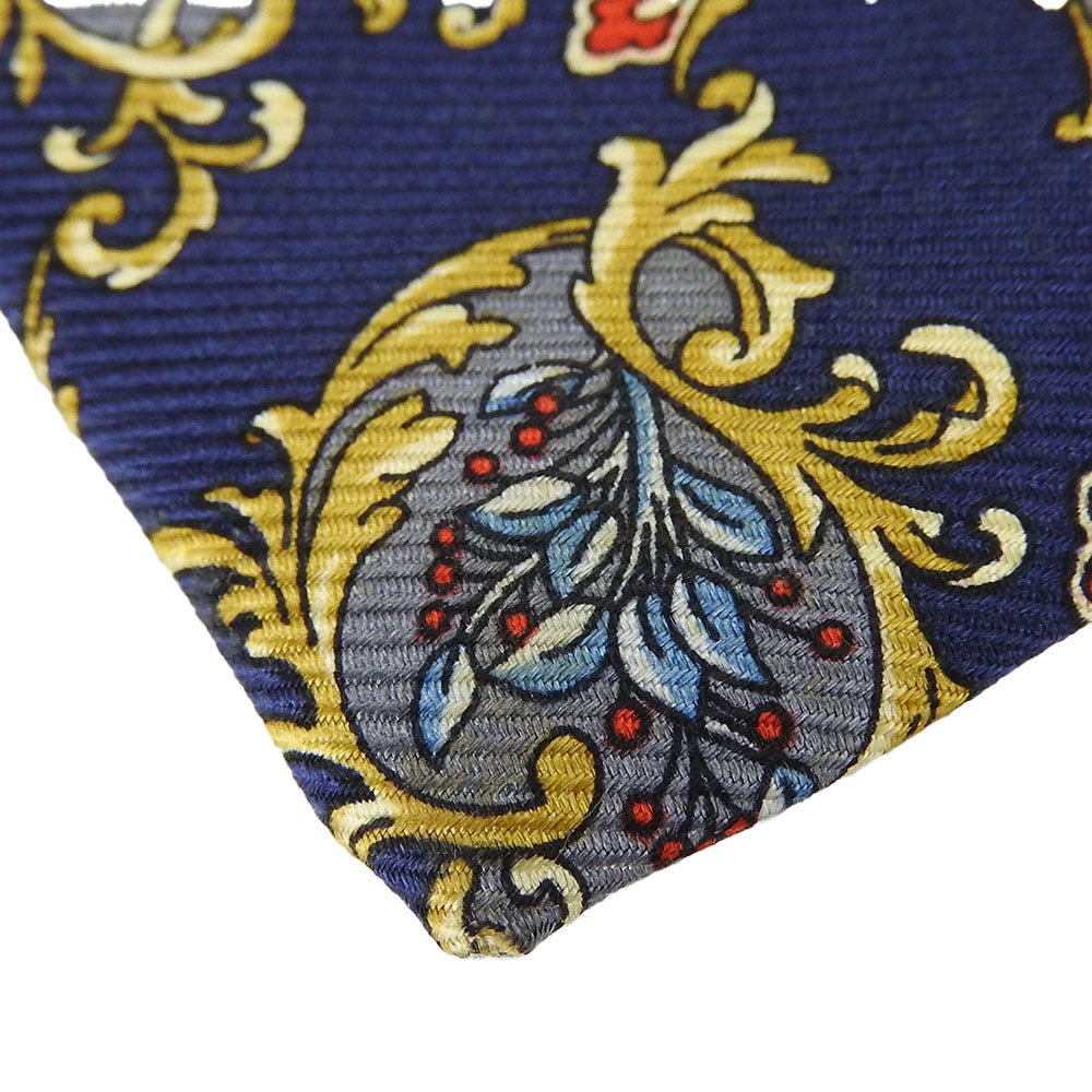 Christian Dior Silk Tie Navy