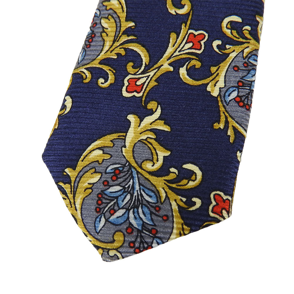 Christian Dior Silk Tie Navy