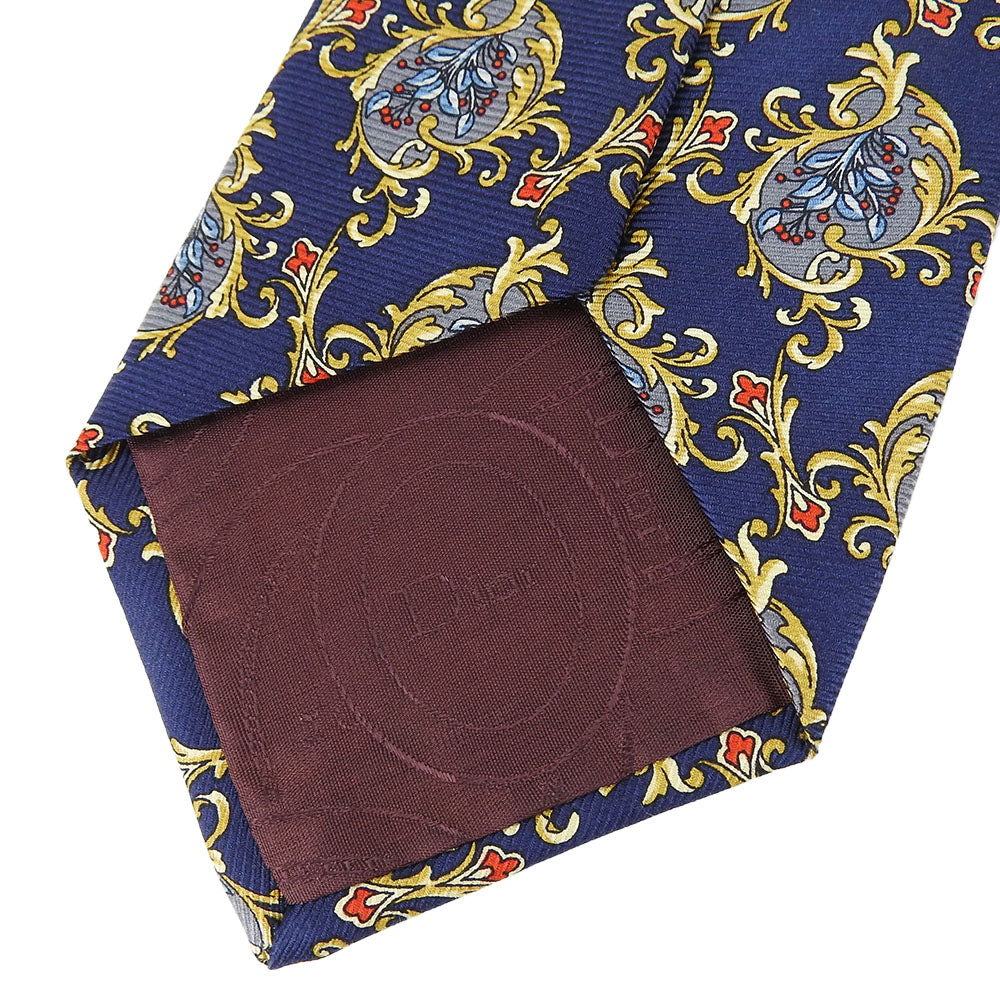 Christian Dior Silk Tie Navy