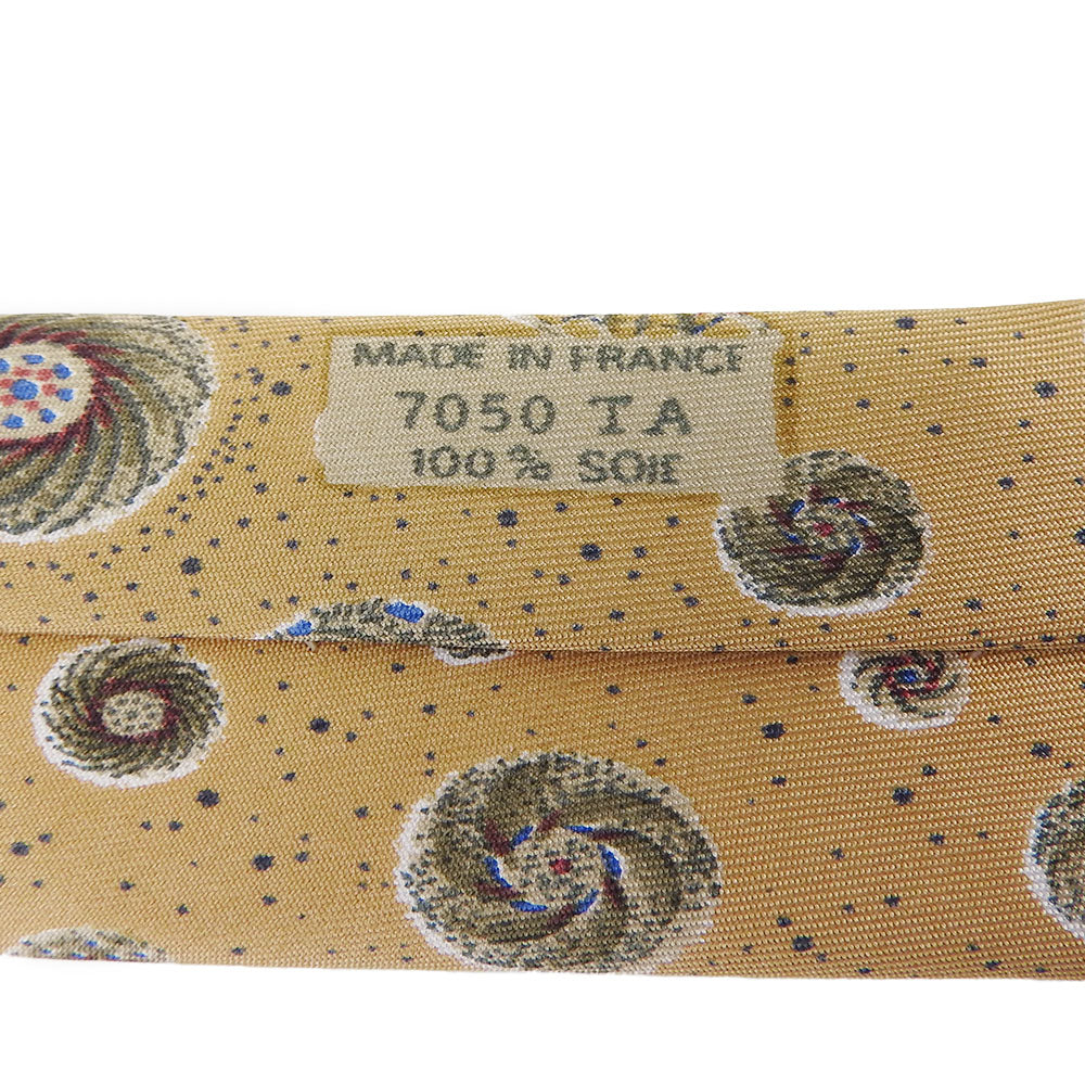 Hermes Silk Tie Beige