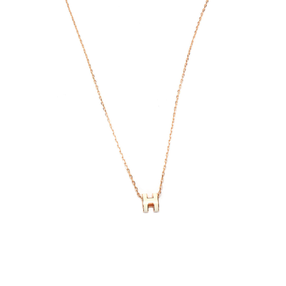 Pop H Pendant Necklace