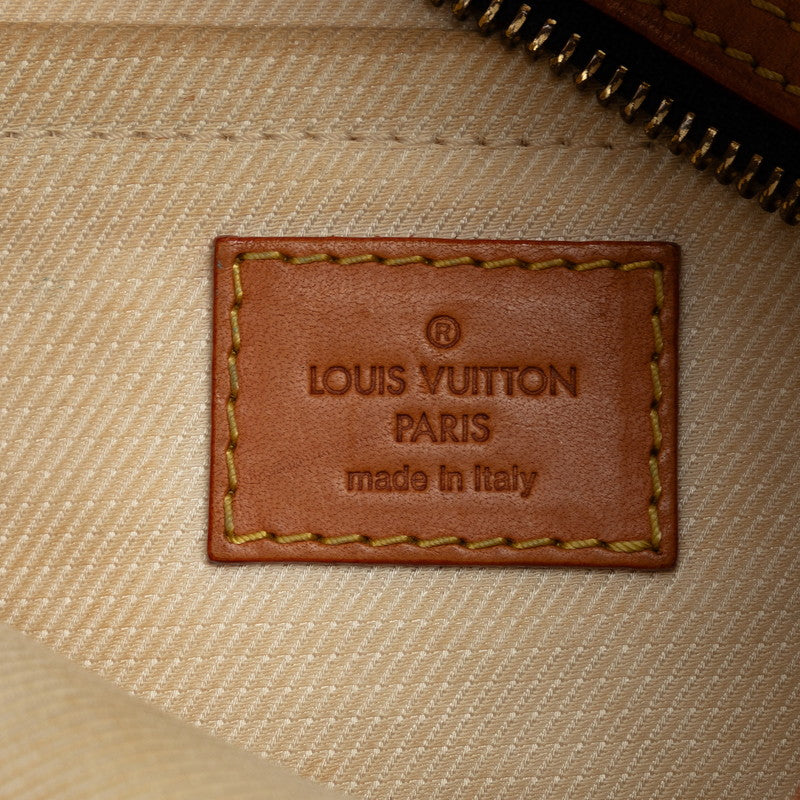 Louis Vuitton Nylon Leather Bulle PM Shoulder Bag M40238