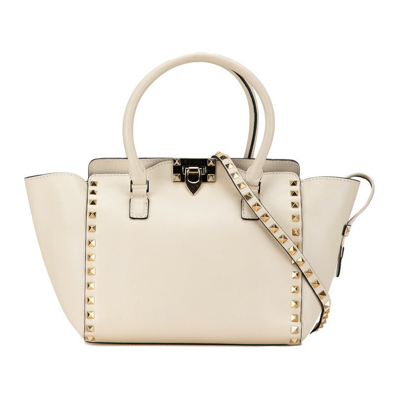 Valentino Rockstuds Leather 2WAY Handbag