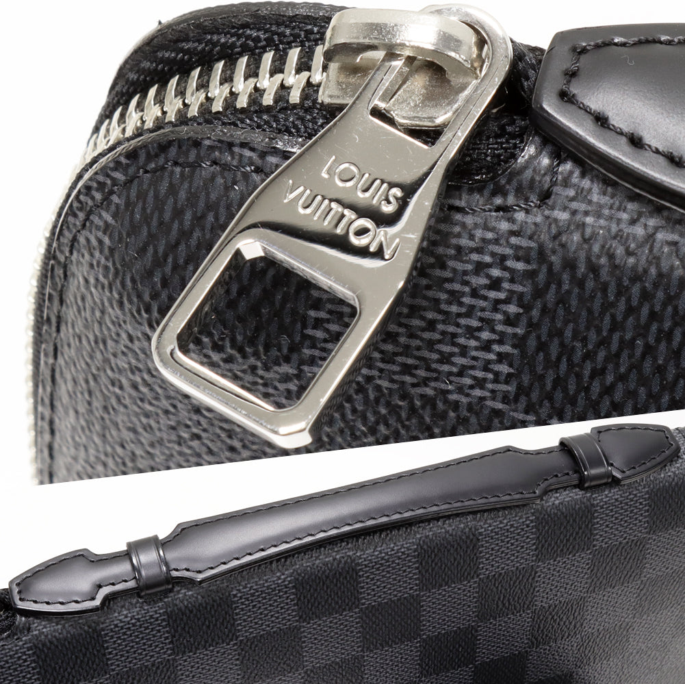 Louis Vuitton Damier Graphite Long Wallet N48255