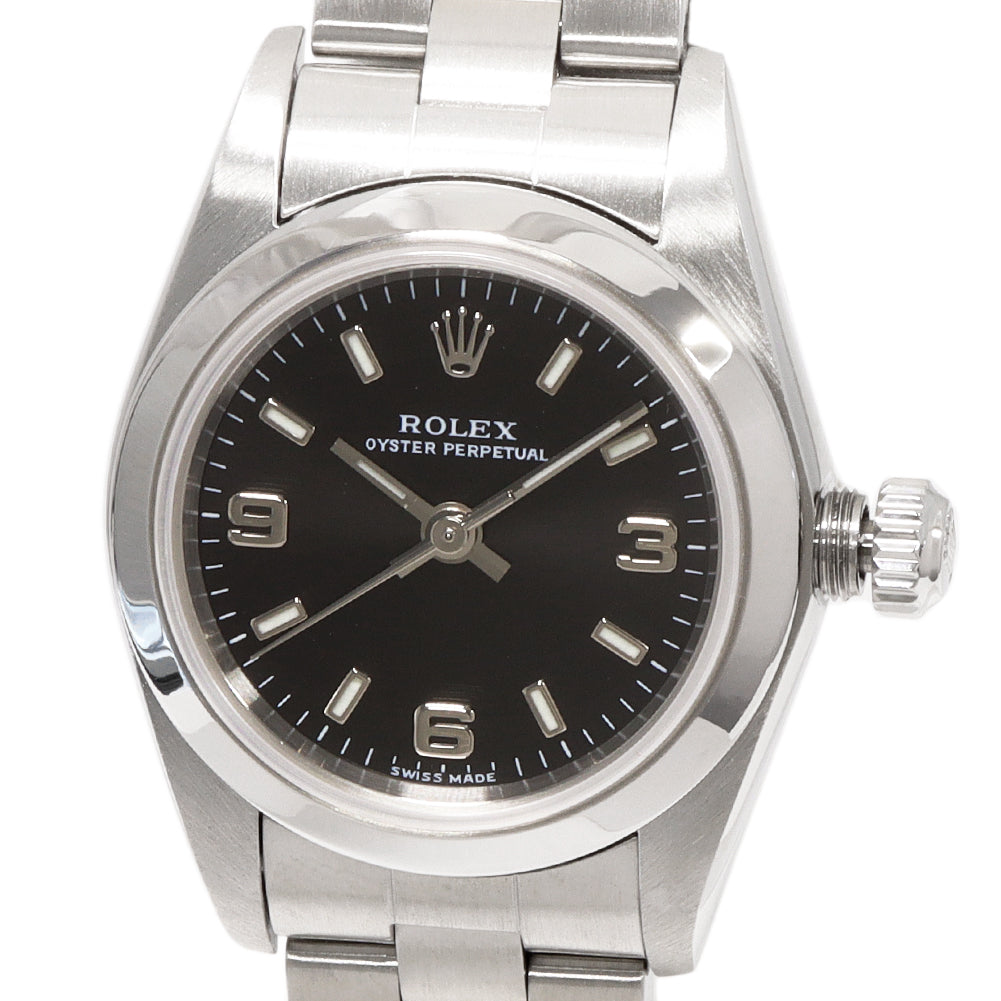 Rolex Oyster Perpetual 76080 Stainless Steel Automatic Watch